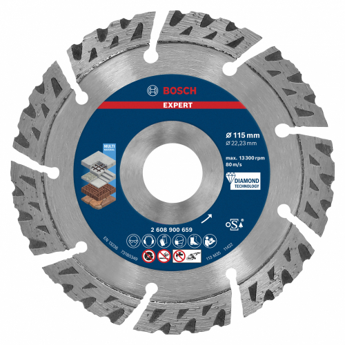 DIAMANTKAPSKIVA MULTI MATERIAL i gruppen El-Handmaskiner Tillbehr / Diamantkapskiva hos SMC Stockholms Maskincentral AB (12850r)